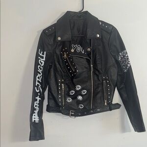 Yara Zaya 90 Day Fiancé Faux-Leather Jacket
